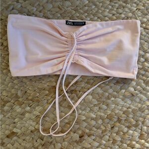 Zara Pink Crop Top